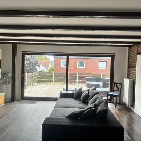 schönes Apartment mit Dachterrasse Oldenburg Exterior foto