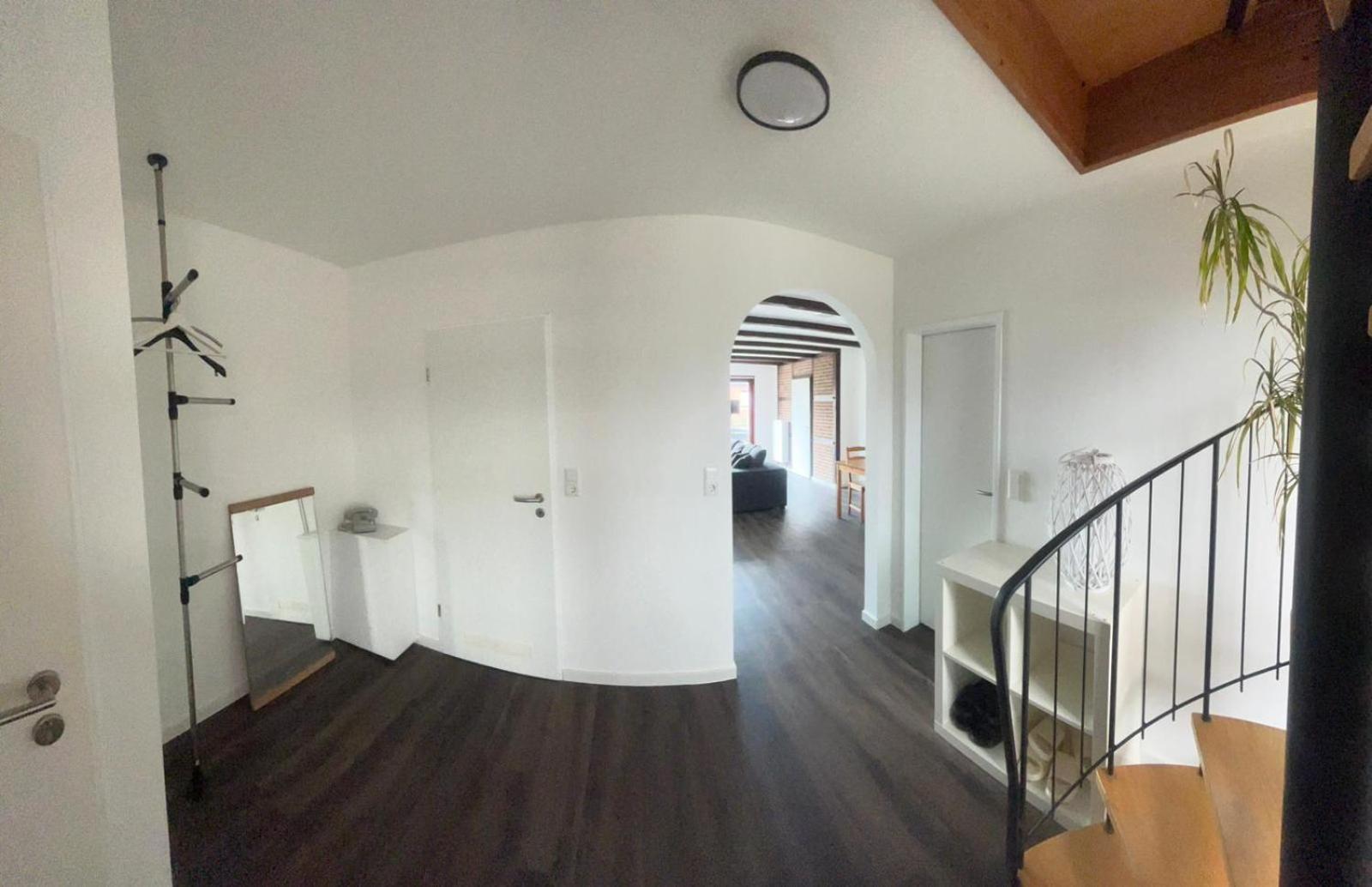 schönes Apartment mit Dachterrasse Oldenburg Exterior foto