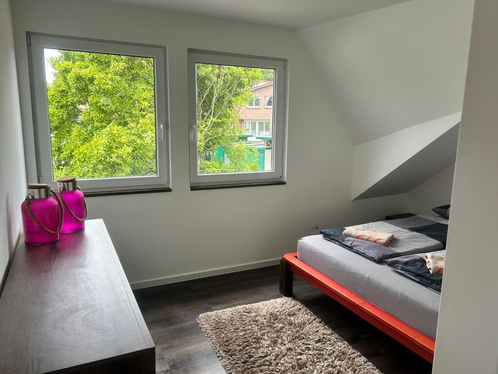 schönes Apartment mit Dachterrasse Oldenburg Exterior foto
